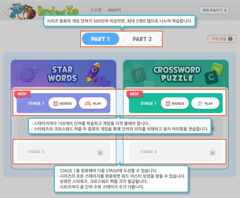 Word Master 게임 안내 상장 구성